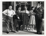 Lot of Five 10 x 8 Glossy Photos From The Three Stooges 1941 Film So Long Mr. Chumps -- Very Good Condition